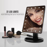Bold Skincare Vanity Makeup Mirror with LED Lights and Touch Screen