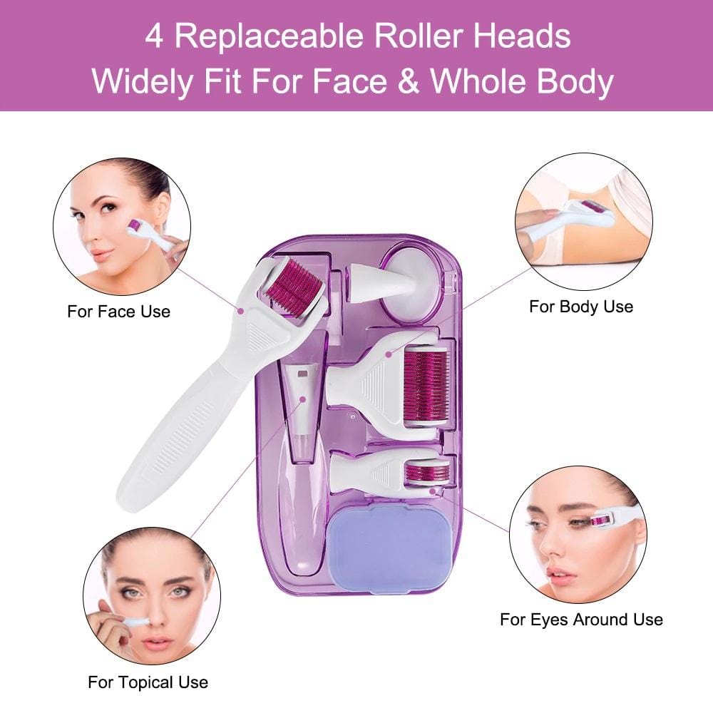 Bold Skincare 6 in 1 Derma-Roller Skin Rejuvenation For Face & Body