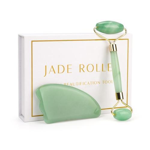 Bold Skincare Rose Quartz Roller | Jade Roller | Jade Face Roller Facial Massage Roller Stone