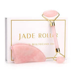 Bold Skincare Rose Quartz Roller | Jade Roller | Jade Face Roller Facial Massage Roller Stone