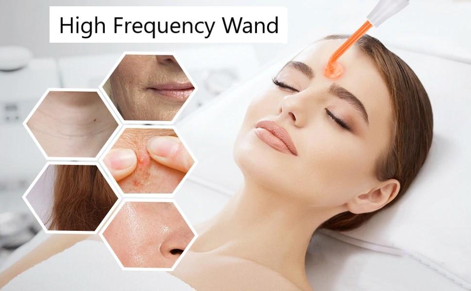 Bold Skincare High Frequency Facial Wand For Acne, Skin tightening And Hair Growth
