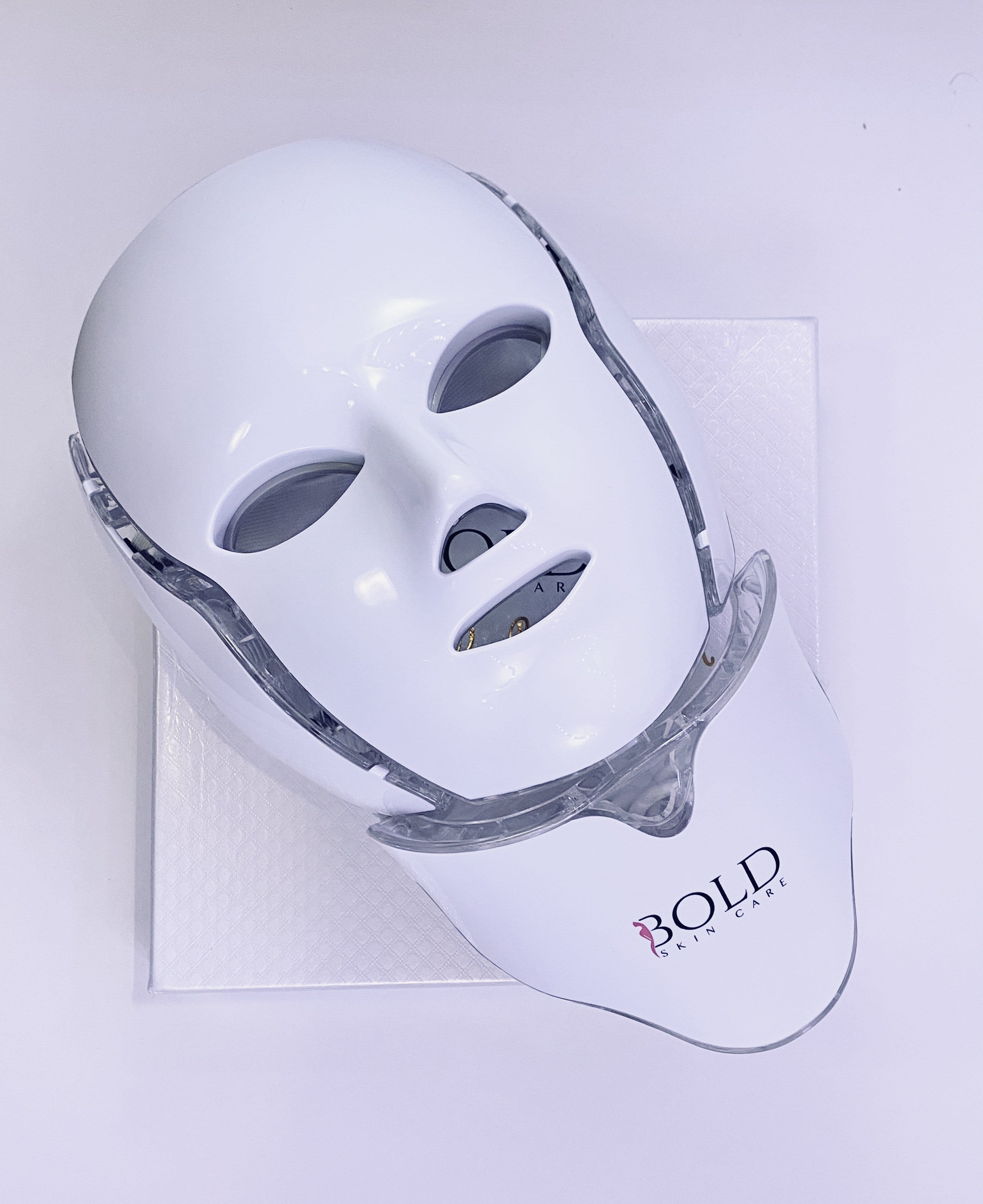 Bold Skincare 7 Color LED Light Therapy Mask for Face & Neck