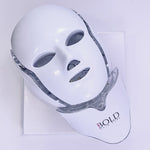 Bold Skincare 7 Color LED Light Therapy Mask for Face & Neck
