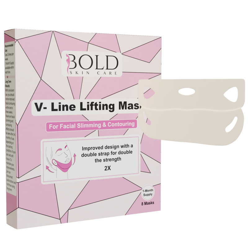 V Line Lifting Mask | Face Slimming Strap for Face Contouring | 1-Month Supply